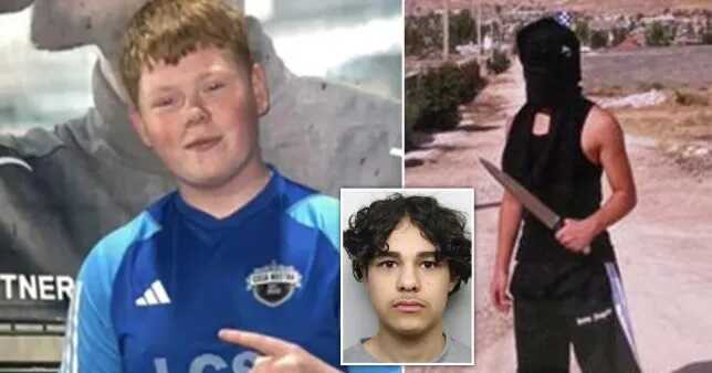 Bardia Shojaeifard stabbed Alfie Lewis to death ‘in full view’ of young pupils leaving school (Picture: PA/West Yorkshire Police)