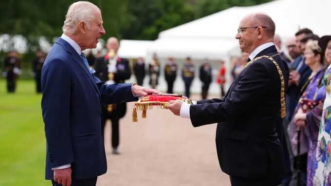 King Charles has launched a shortened Holyrood Week