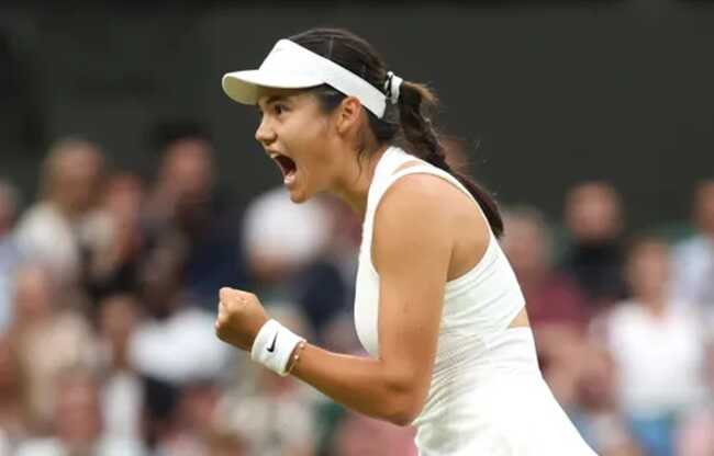 Emma Raducanu is now one match away from the quarter-finals (Picture: Getty)
