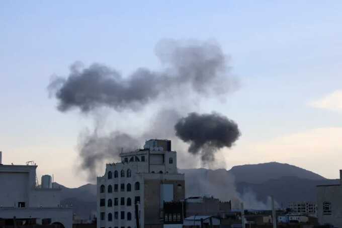 US military says it hit 15 Houthi targets in Yemen