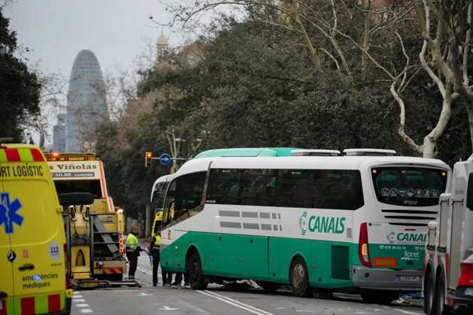 Some of those aboard the coaches involved were British ( Image: AFP via Getty Images)