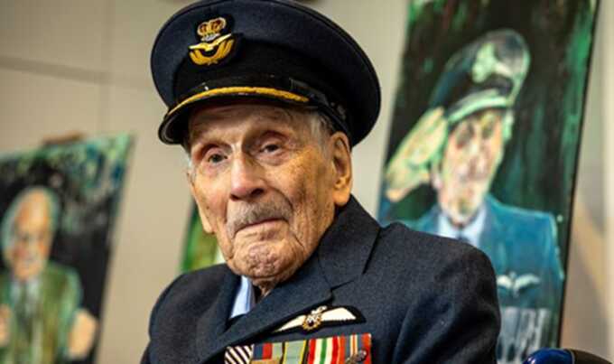"Paddy Hemingway, the pilot who survived four shootdowns, passes away at 105"