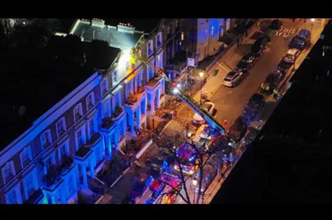 Terraced homes collapse in Notting Hill, 11 evacuated but no injuries reported