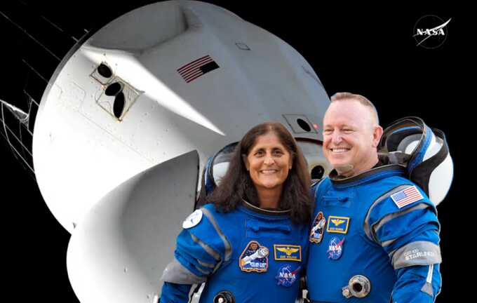 Nine months stranded in space: SpaceX capsule brings two astronauts home