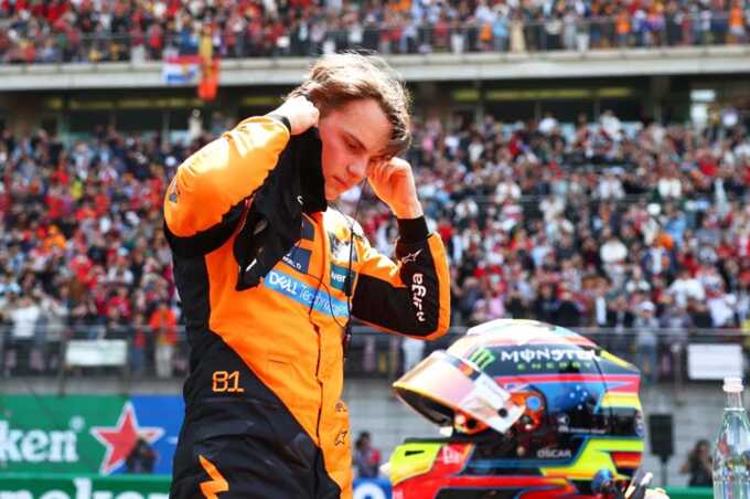 Piastri clinches first Grand Prix pole as Norris falters in Shanghai