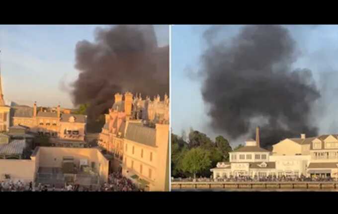 Blaze at Epcot’s French Pavilion prompts massive evacuation of Disney visitors