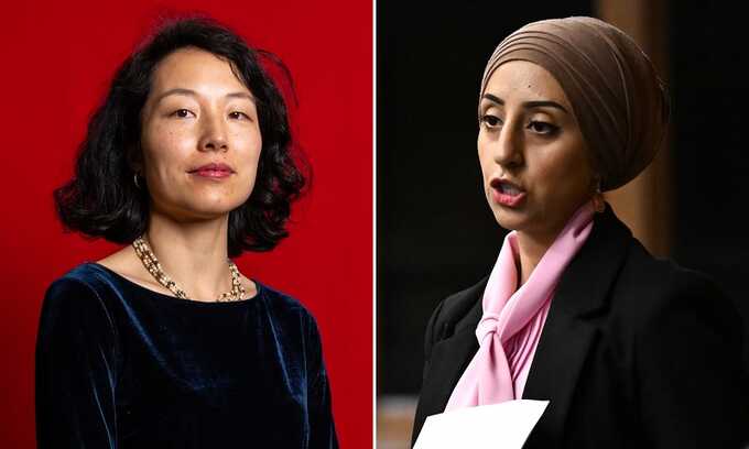 Yuan Yang and Abtisam Mohamed were rejected by Israeli immigration due to suspicions they planned to ‘spread anti-Israel hatred’ Composite: Antonio Olmos, The Observer / House of Commons