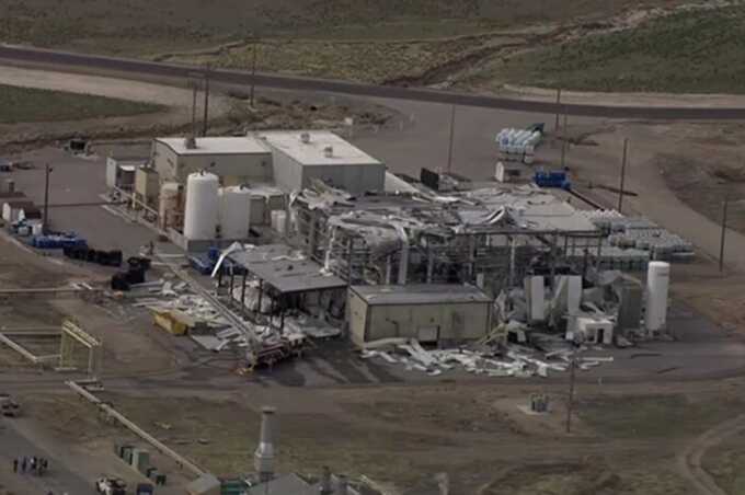 Northrop Grumman missile factory has exploded in the United States
