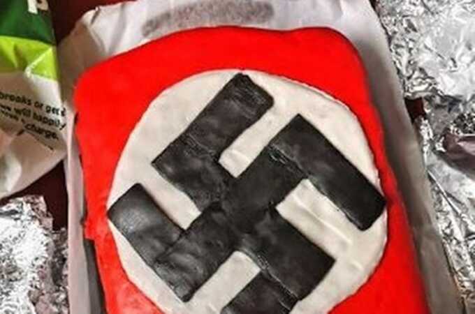 9 arrested in UK for celebrating Hitler’s birthday with swastika cake