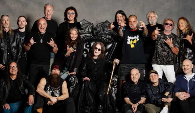 Ozzy Osbourne and Black Sabbath play final show in Birmingham with rock legends