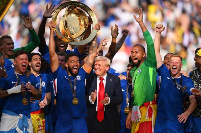 “He ruined it all”: Trump at centre of scandal during Chelsea’s trophy moment