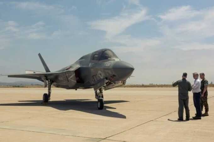 British F-35 fighter jet makes emergency landing in Japan