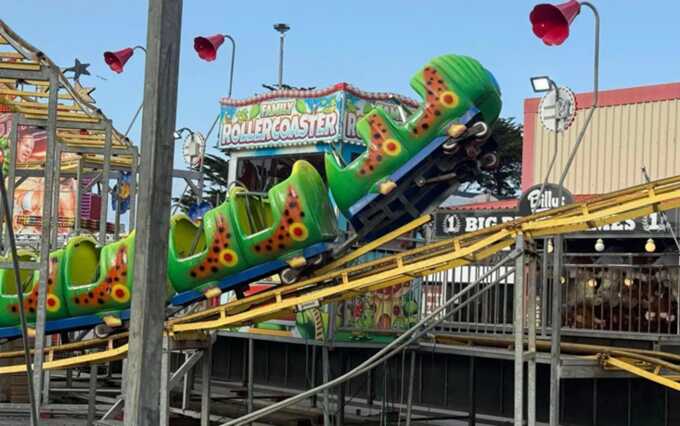 Ride derails in Wales: 14 injured, including children