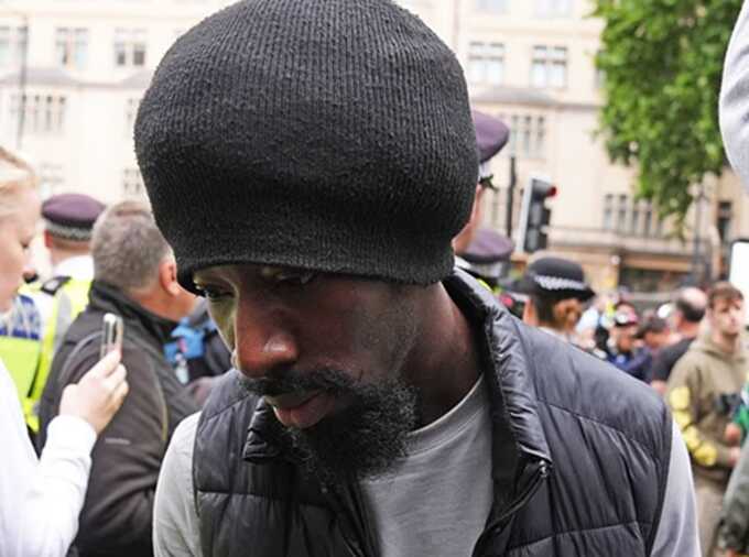 Charles Brohiri, arrives at Westminster Magistrates’ Court, London, where he is charged with with more than 100 counts of travelling without a ticket