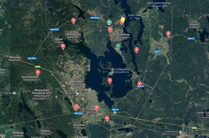Satellite images reveal new Pantsir complexes around Putin’s Valdai residence