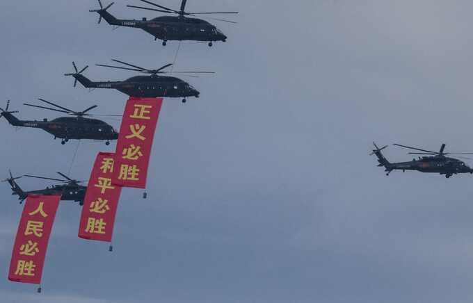 Xi Jinping showcases China’s military might at WWII commemoration in Beijing