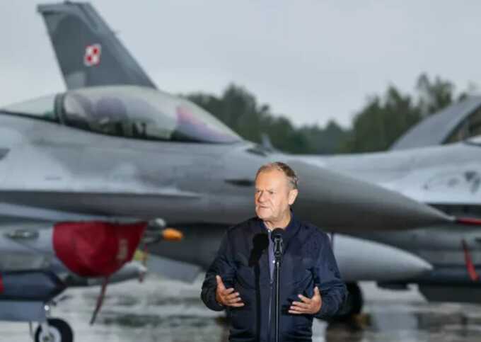 Russian drones shot down over Poland were headed for NATO base