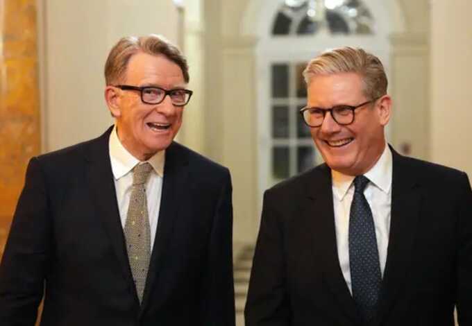 Starmer criticised for appointing former ambassador linked to Epstein emails