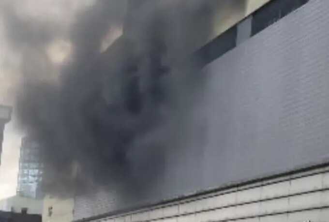 Shoppers evacuated after fire breaks out at Westfield Stratford