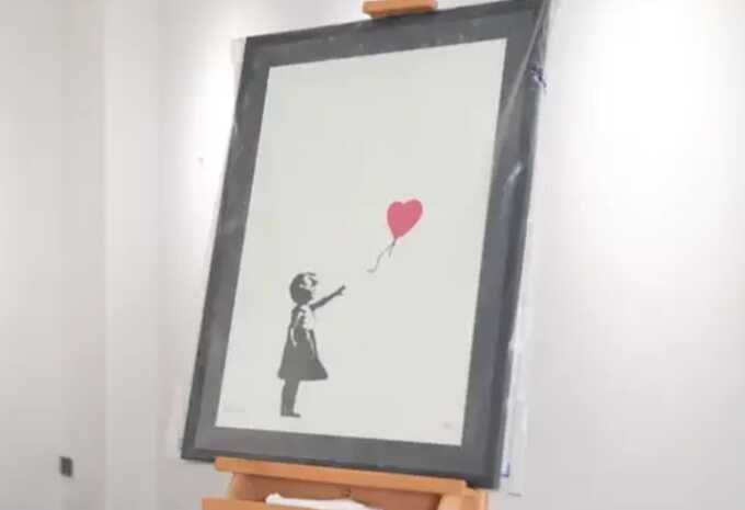 Man faces court over theft of £270k Banksy print from London gallery