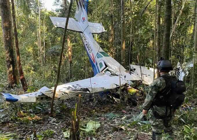 Four children survive 40 days in Amazon jungle after plane crash