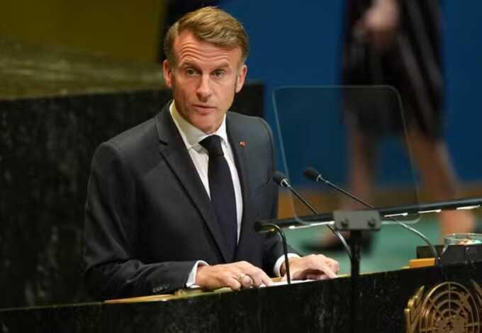 Macron declares at UN: France recognizes State of Palestine