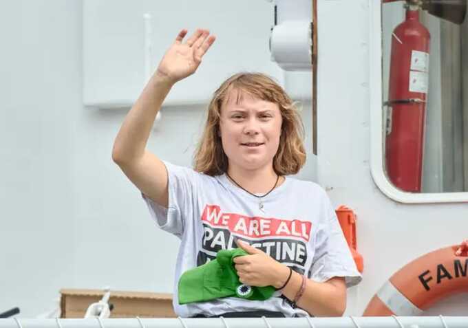 Greta Thunberg’s Gaza aid flotilla ‘harassed’ by Israeli warships