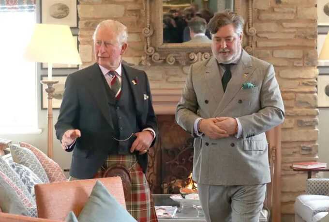 Former royal aide Fawcett meets Charles in secret Windsor Castle farewell