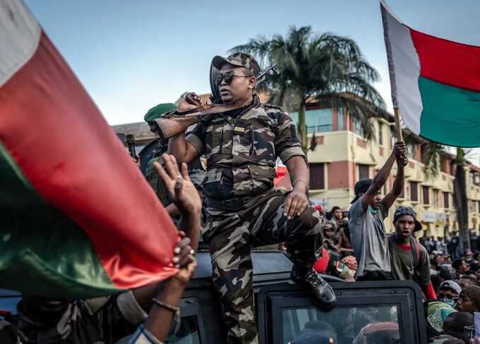 Madagascar’s president says illegal power grab by military is under way