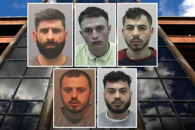 Five men convicted over grooming and sex attacks on underage girls in Tyneside