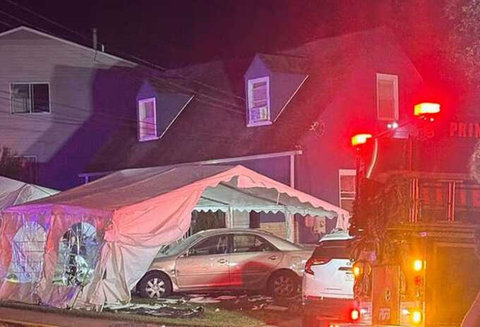 One dead, several children injured as car slams into birthday celebration near DC