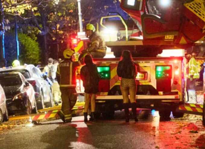 Three-storey house destroyed in early morning Notting Hill fire