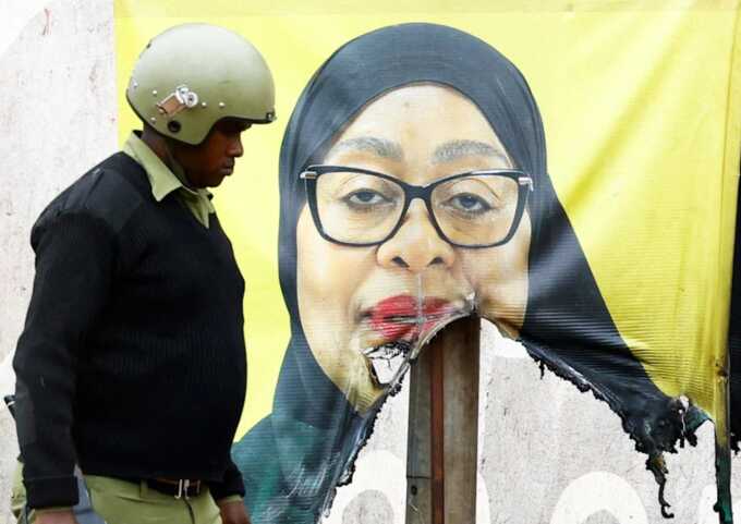 Tanzania police detain opposition party official following deadly election protests