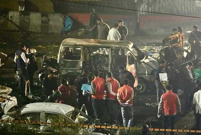 Car explosion near Delhi’s Red Fort kills at least eight, injures 20