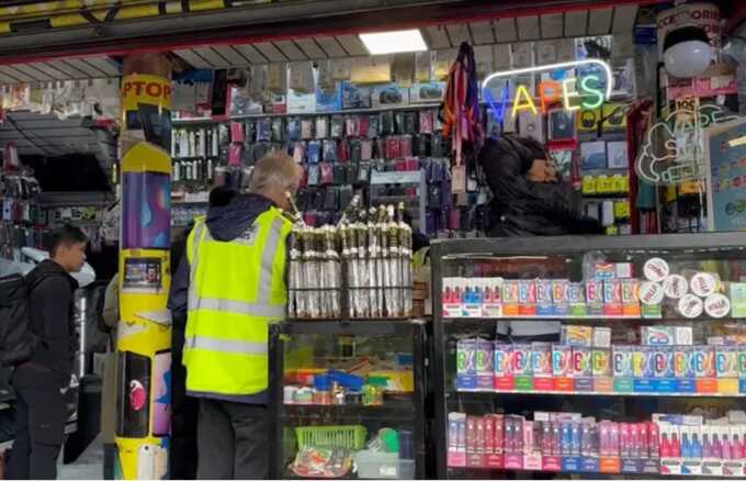 £10 million seized as UK police clean up high streets