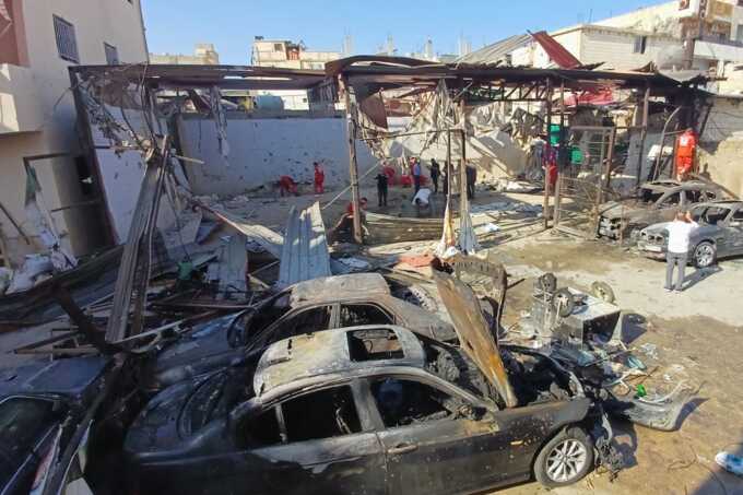 Air raids hit southern Lebanon as drone strike kills one and injures students