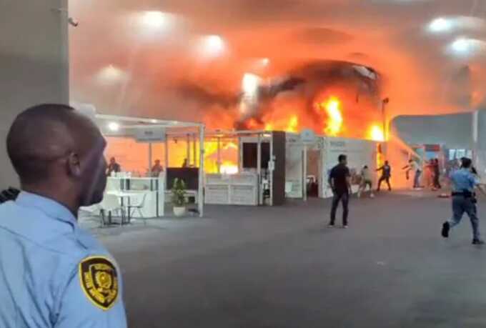 Fire at COP30 forces mass evacuation and halts climate negotiations