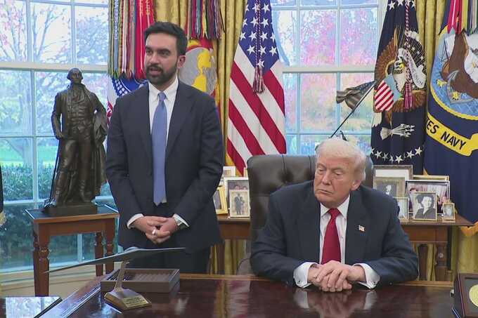 ‘Call me a fascist, it’s OK’: Trump surprises Zohran Mamdani at White House