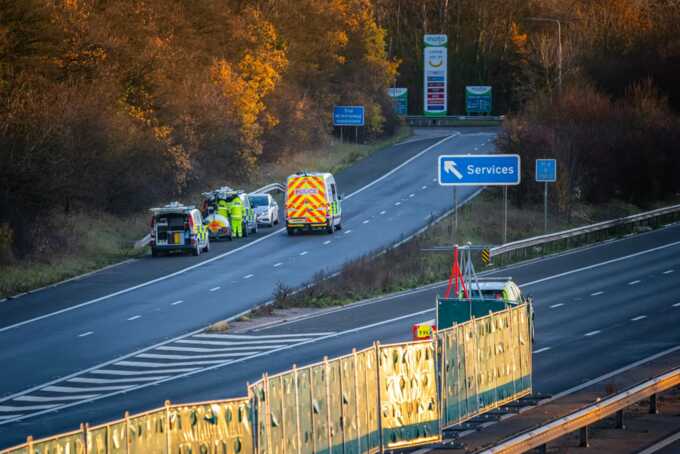 Fatal single-vehicle collision shuts down M4, major delays expected