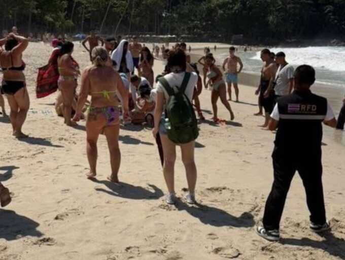 British tourist drowns in Phuket as rough sea sweeps him away