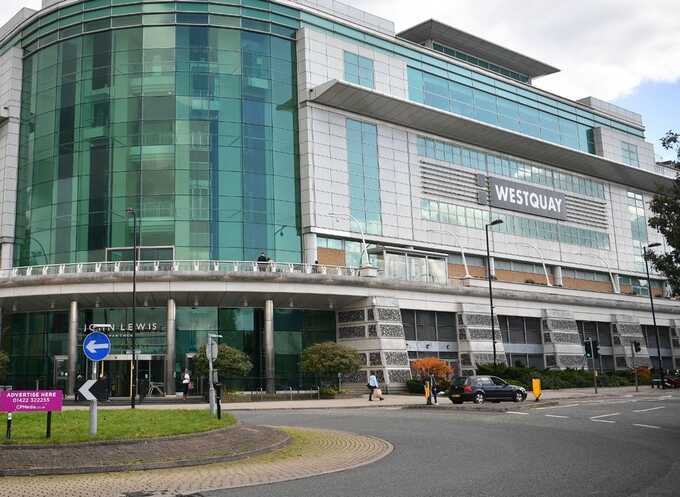 Man dies after falling from height at Westquay shopping centre