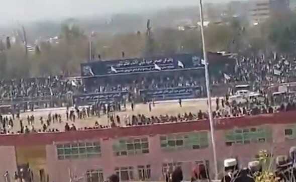Taliban hold mass public execution in Khost as 80,000 watch retributive killing