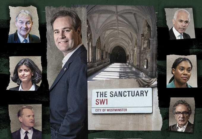 Billionaire’s Westminster base draws scrutiny over links to hardline voices