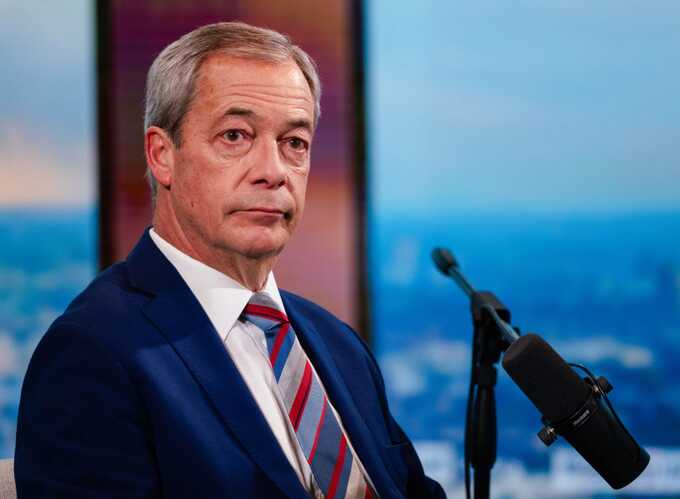 Farage embroiled in row as video tied to far-right group resurfaces