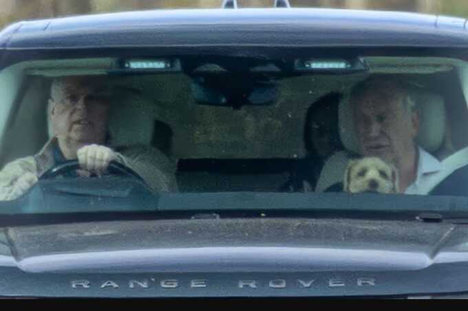 Shamed Prince Andrew back behind the wheel as Epstein-linked probe hangs over him