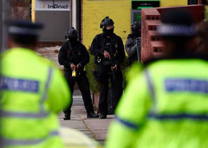Stand Lane, Radcliffe sealed off as armed suspect triggers police standoff