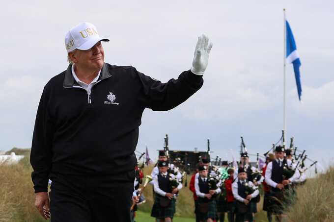 Trump International named only top Scottish course to violate environmental standards