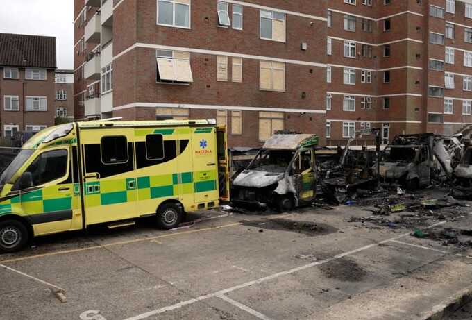 Arrests mount after Hatzola ambulances set ablaze in north London