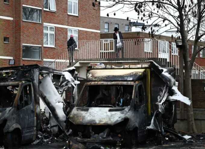 Fourth person charged over ’arson attack’ on Jewish community ambulances in Golders Green