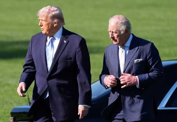 Trump’s quiet chat with King Charles sparks claims of war warning